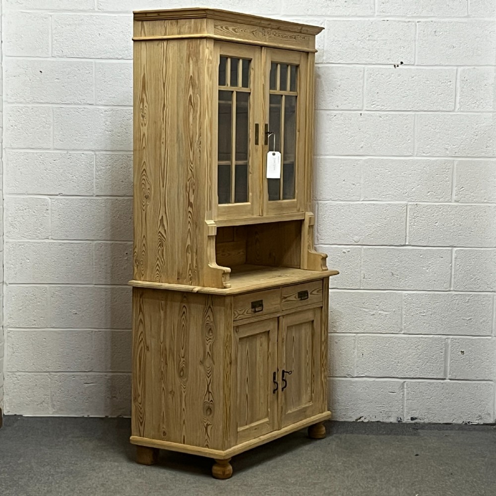 East German 1920’s Pine Dresser View III