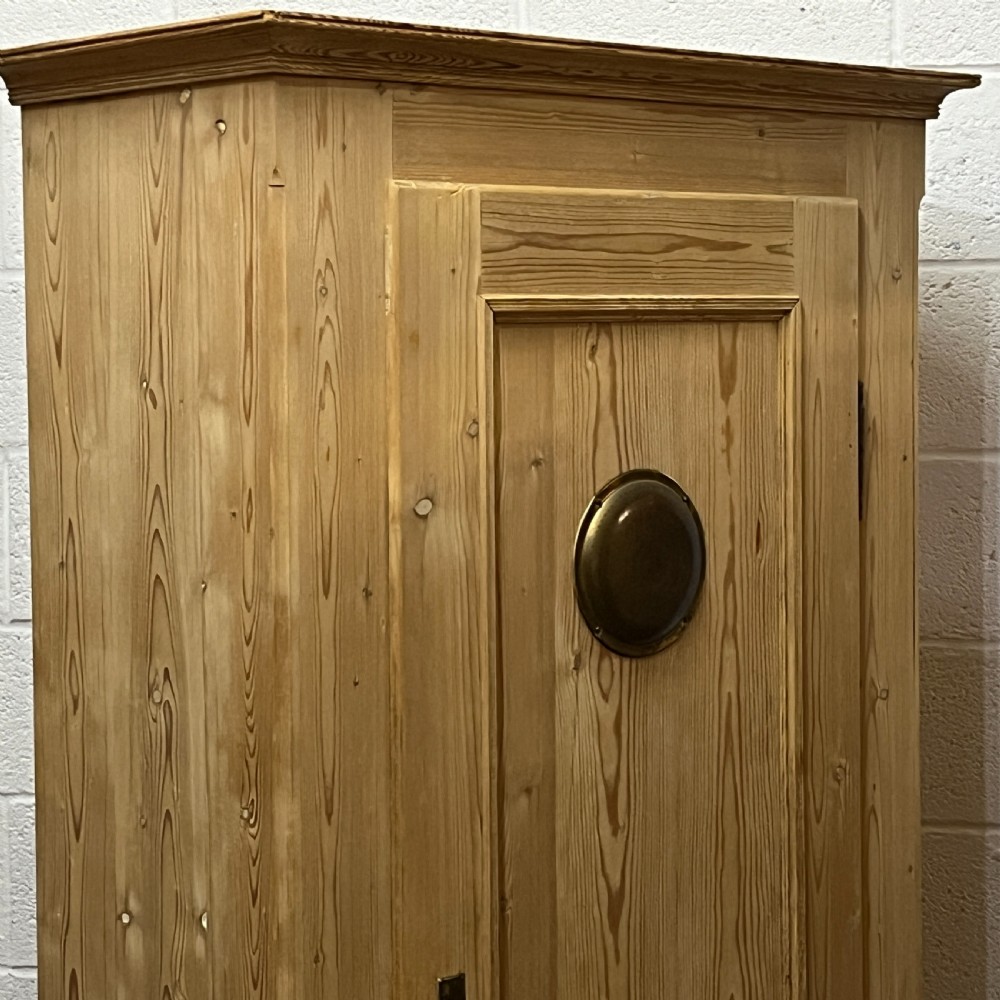 Large Antique Pine Single Door Larder Cupboard View IV