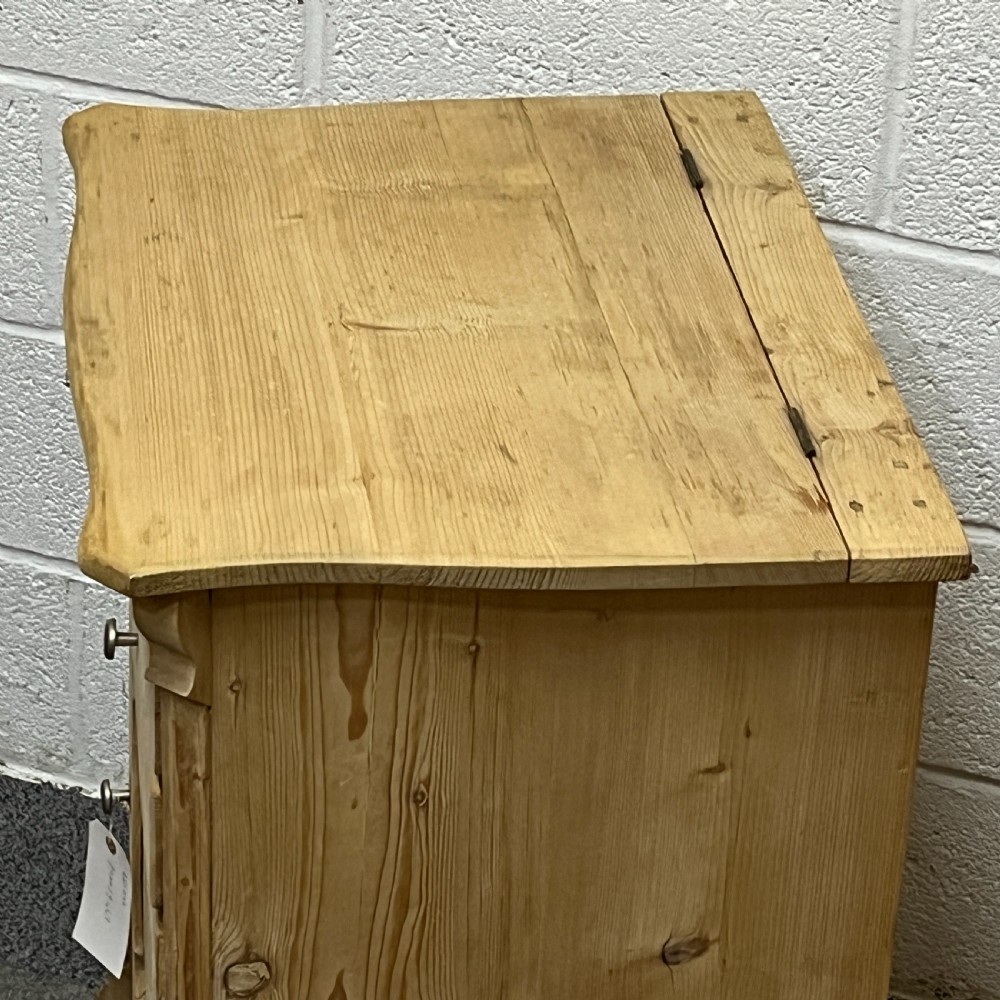 Small Antique Pine Washstand Cupboard View VI