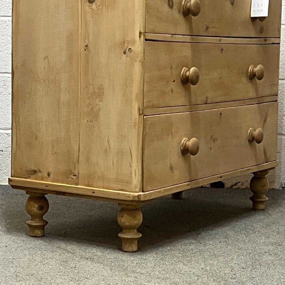 Victorian Pine Chest Of Drawers View IV