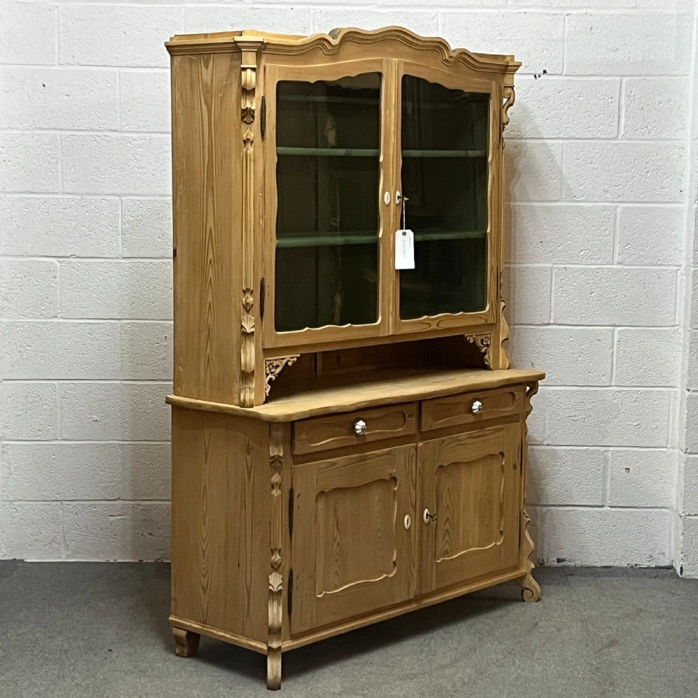 Beautiful Glazed Antique Pine Dresser View III