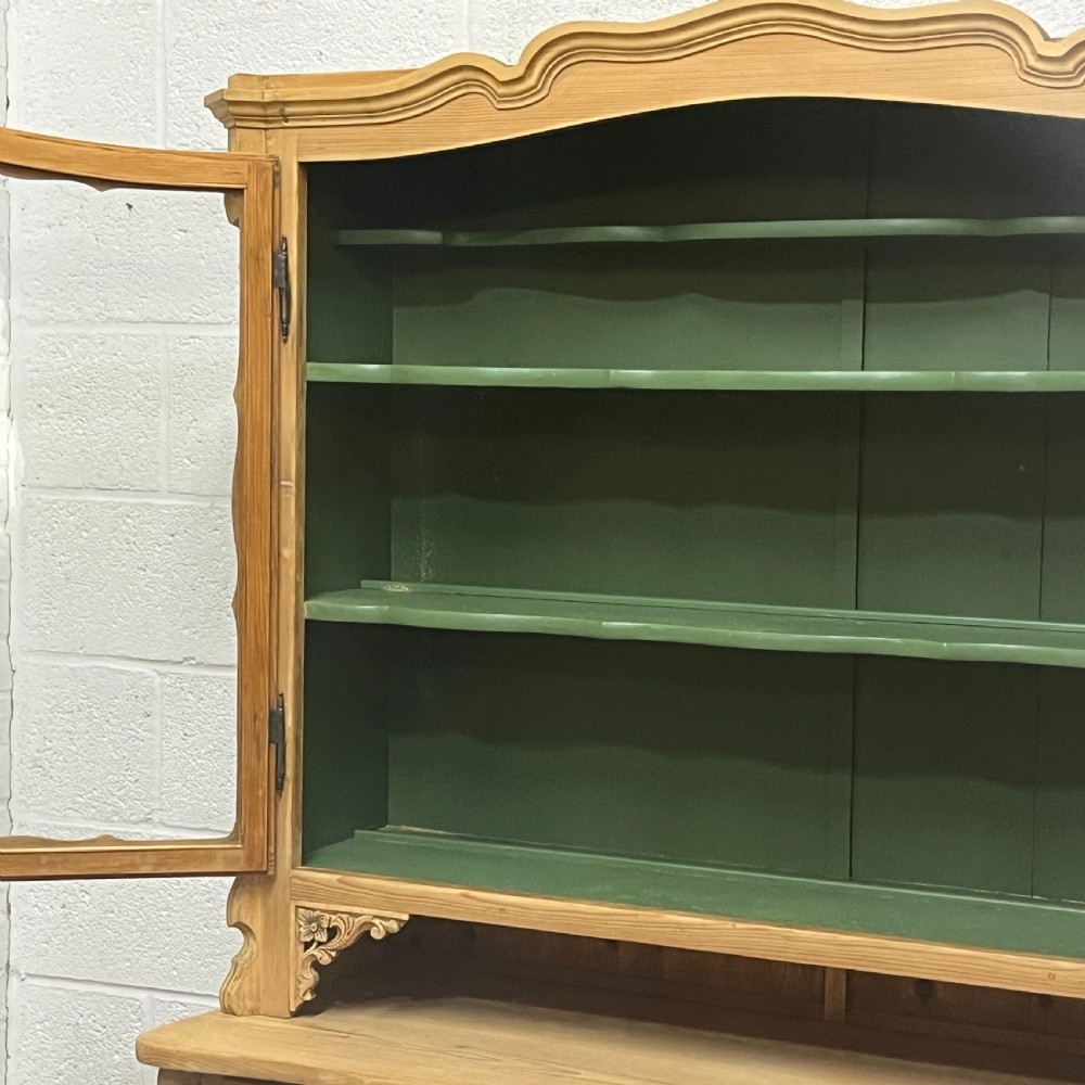 Beautiful Glazed Antique Pine Dresser View VII