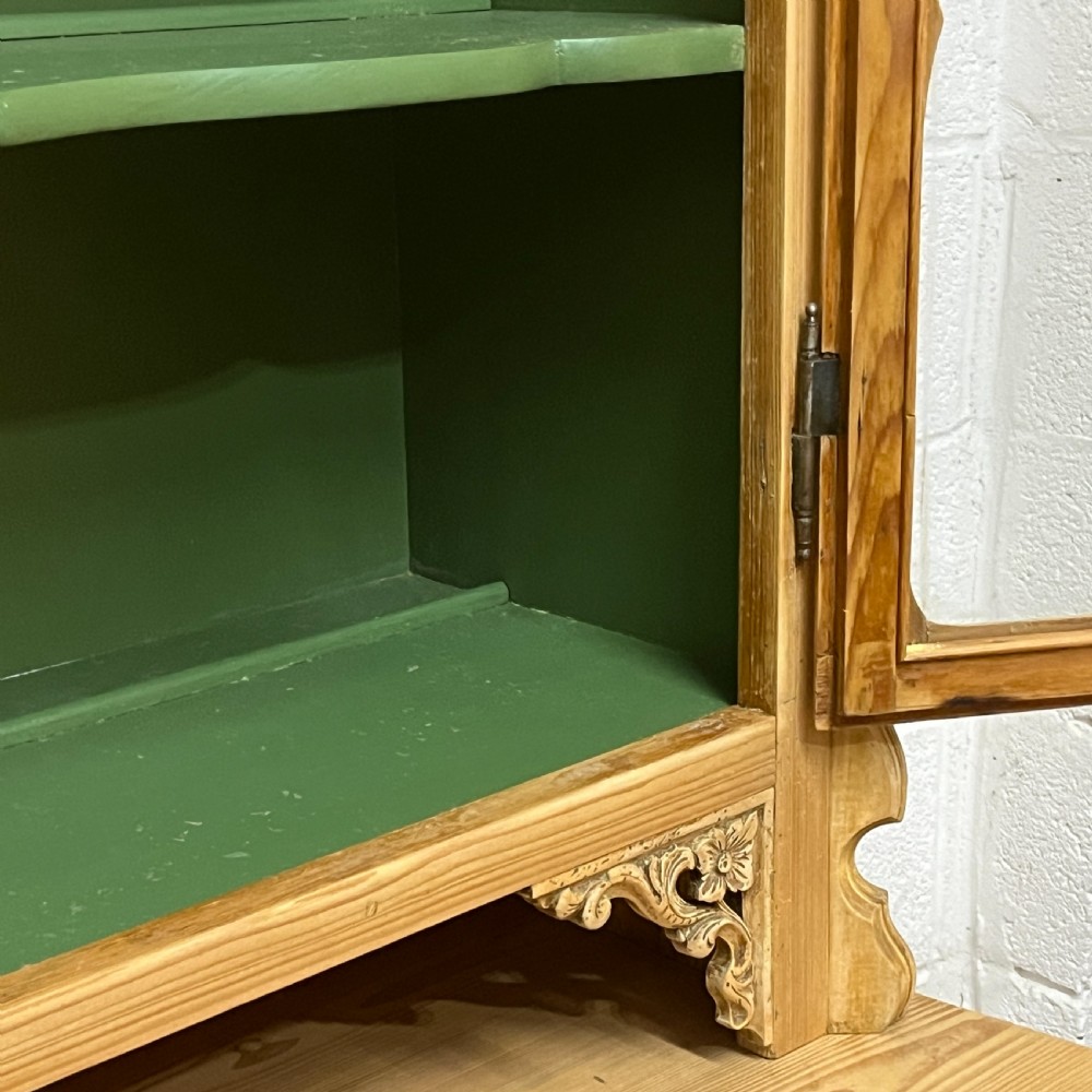 Beautiful Glazed Antique Pine Dresser View VIII