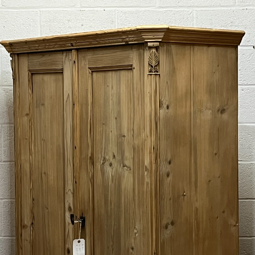Small Old Pine Wardrobe View IV