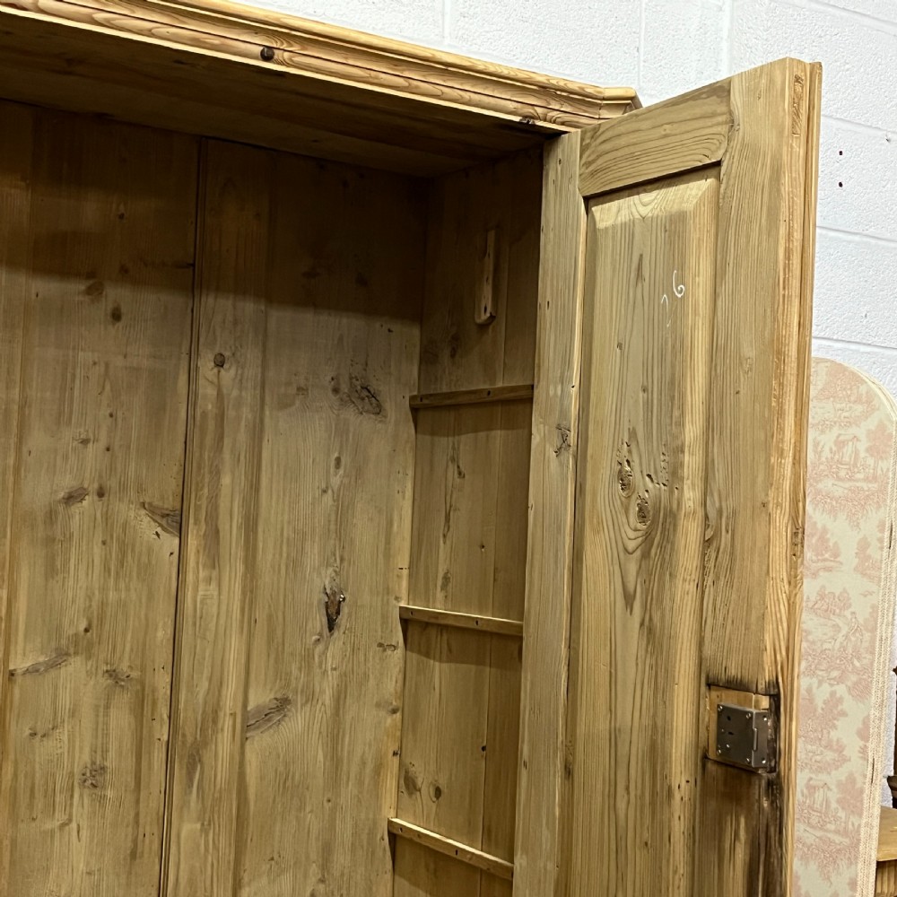 Small Old Pine Wardrobe View IX