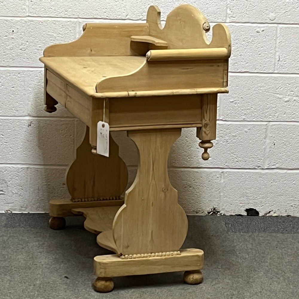 Decorative Victorian Pine Desk View II