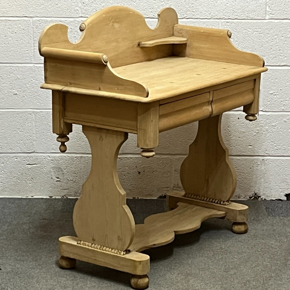 Decorative Victorian Pine Desk View III