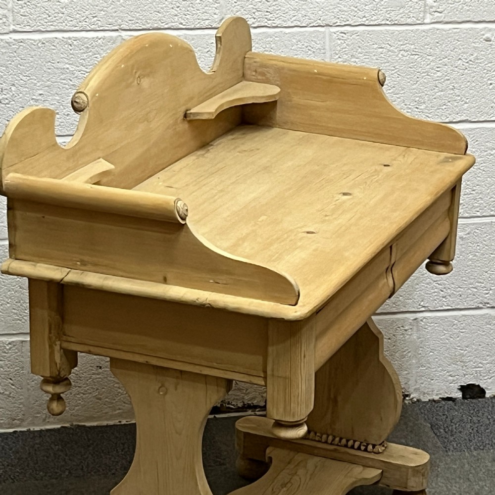 Decorative Victorian Pine Desk View V
