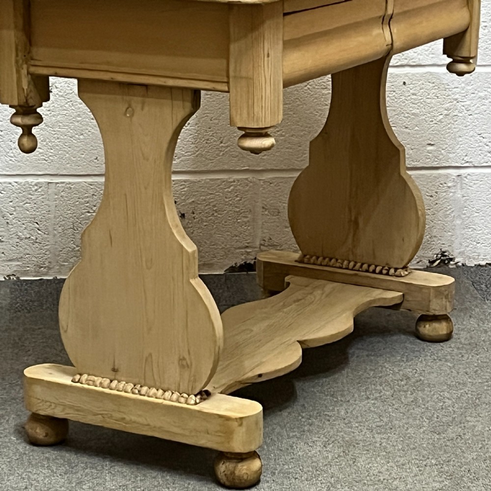 Decorative Victorian Pine Desk View VII