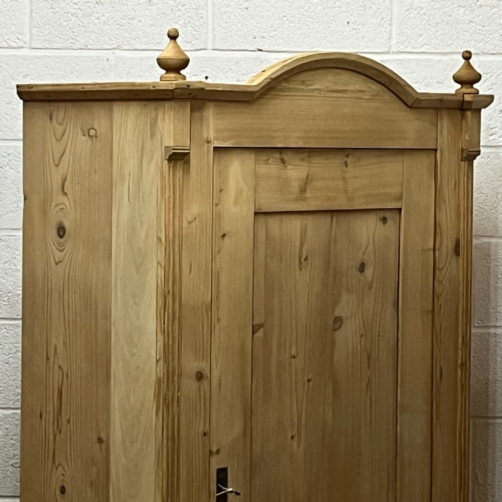 Large Arched Top Pine Shelved Cupboard View IV