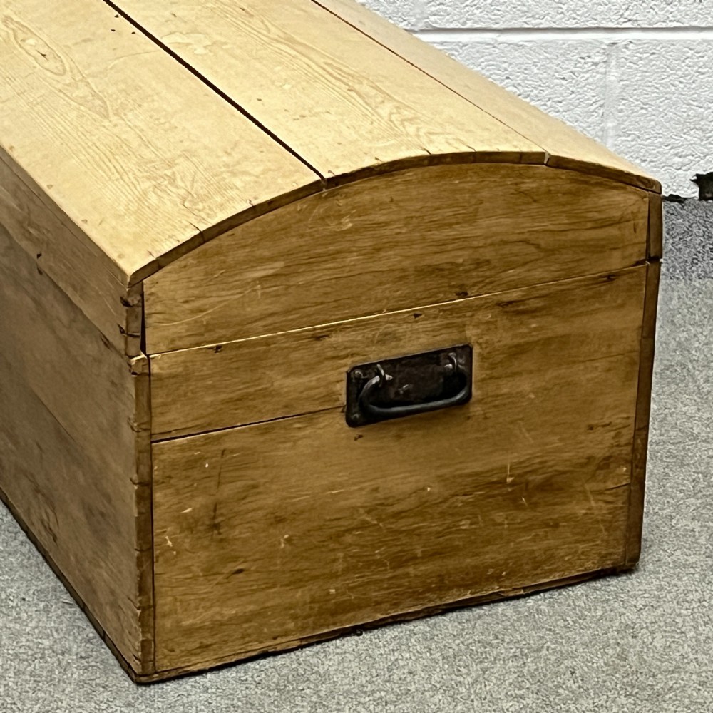 Old English Dome Top Chest View IV