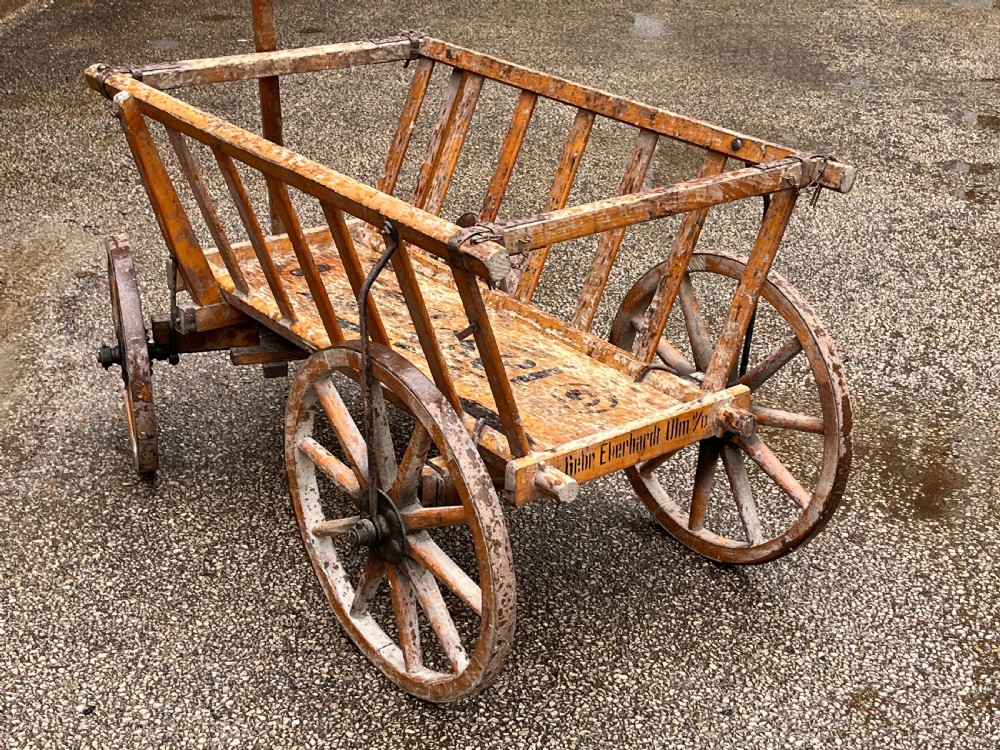 Antique Dog Cart View XII