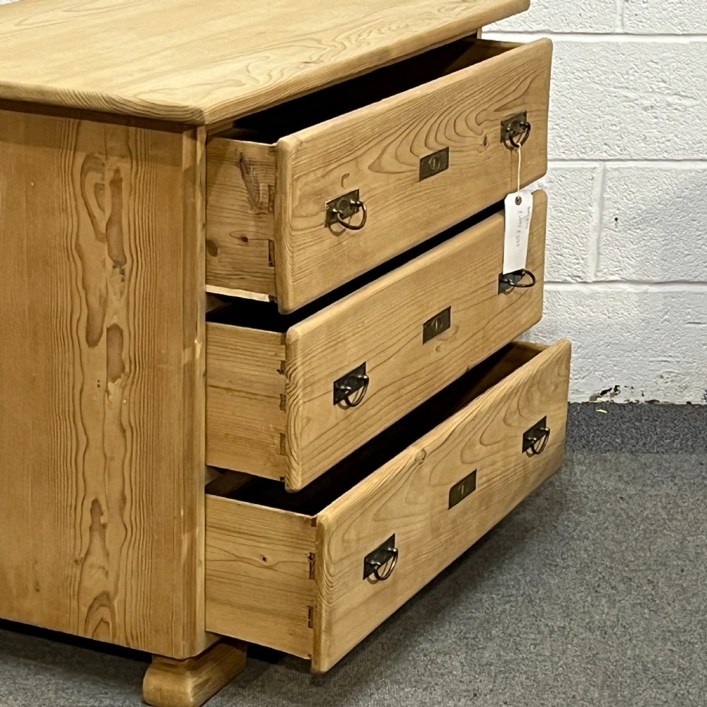 Small 1930’s Pine German Chest Of Drawers View III