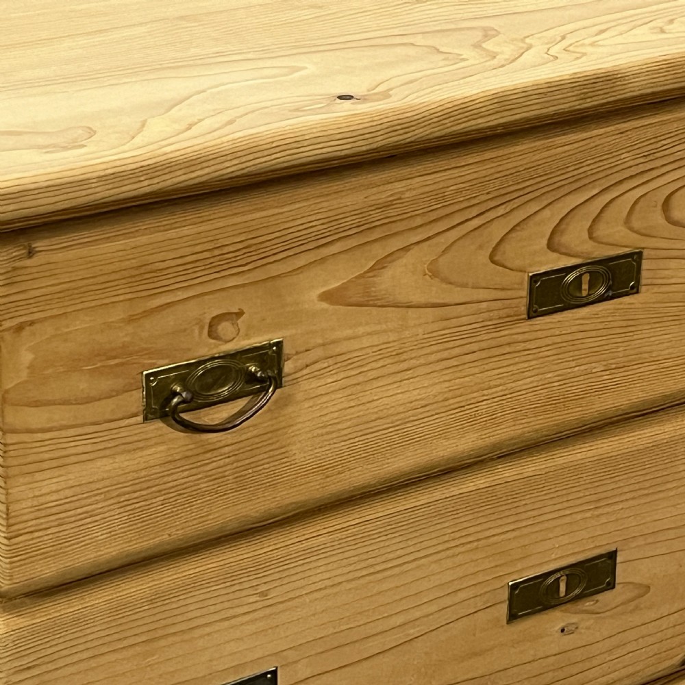 Small 1930’s Pine German Chest Of Drawers View V