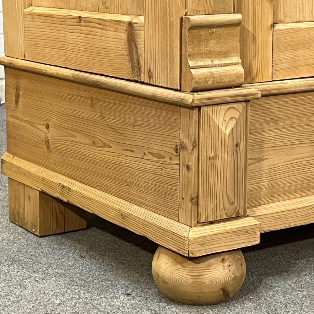 Tall Fairly Slim 1920’s Pine Wardrobe (Dismantles) View VII