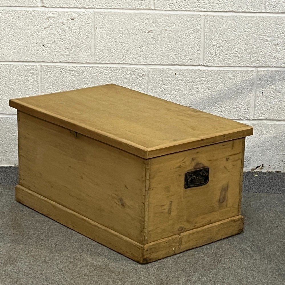 Victorian Pine Blanket Chest