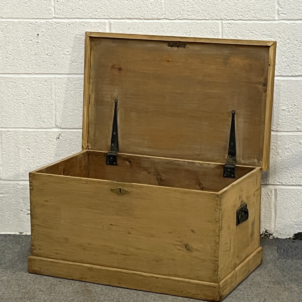 Victorian Pine Blanket Chest View II