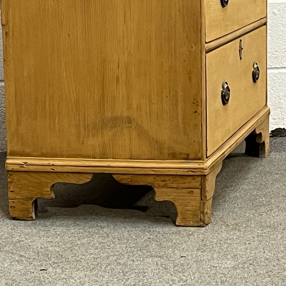 Georgian 2 Over 3 Pine Chest Of Drawers View VI