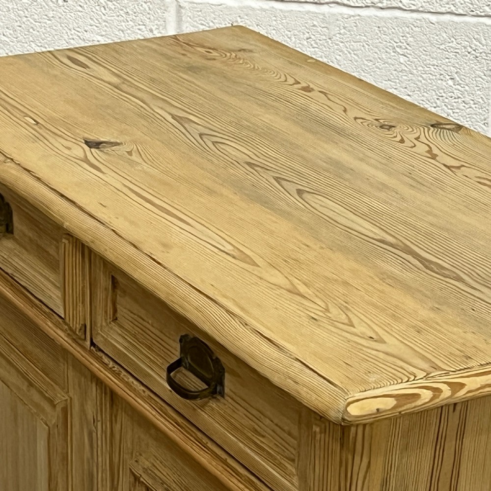 Antique Pine Dresser Base/Cupboard View IV