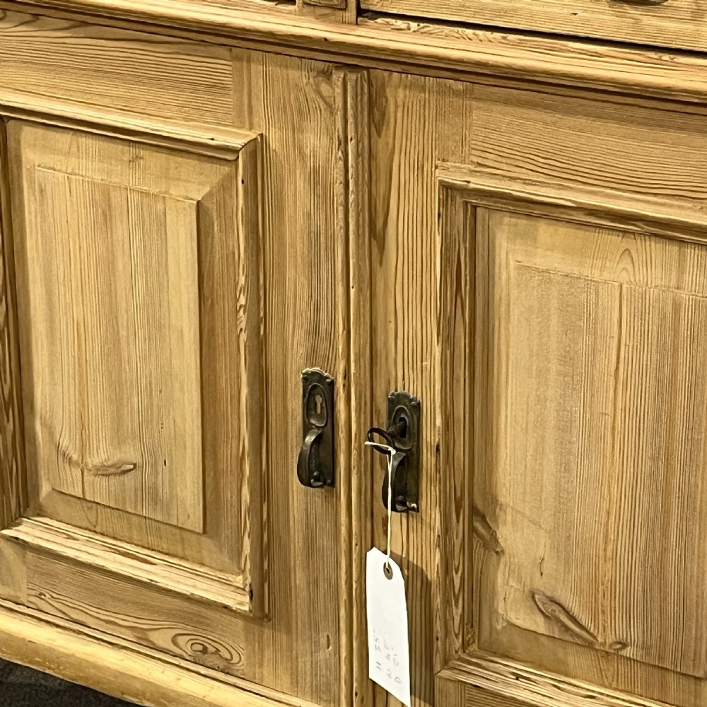 Antique Pine Dresser Base/Cupboard View VI