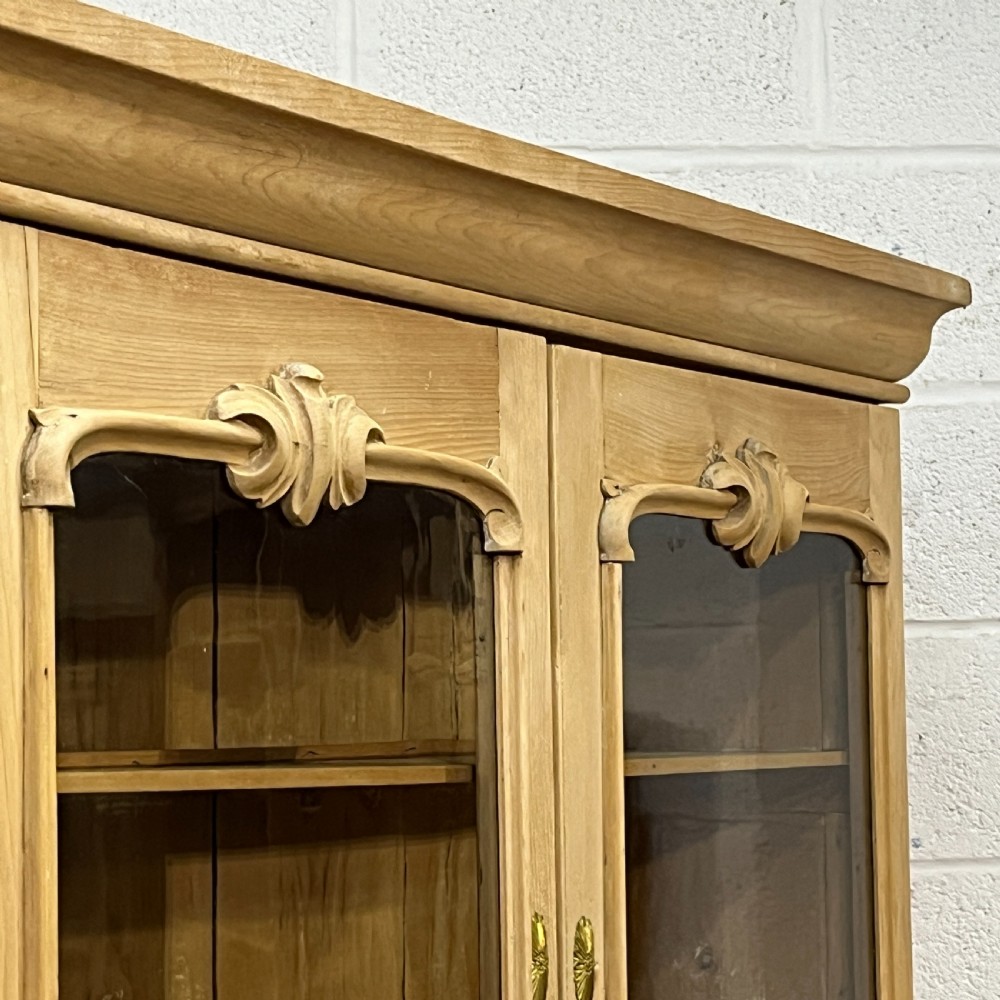Victorian Pine Glazed Dresser View VI