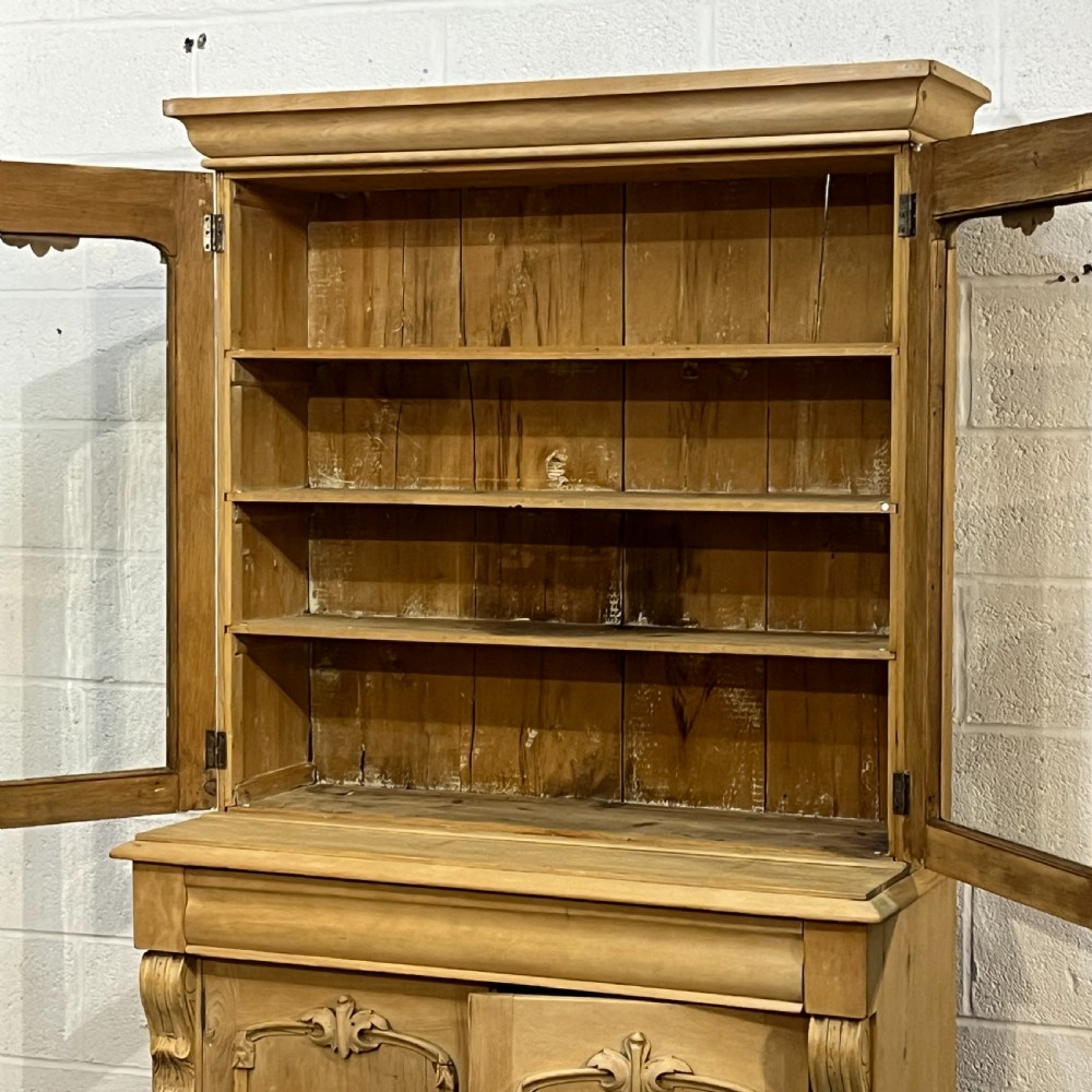 Victorian Pine Glazed Dresser View IX