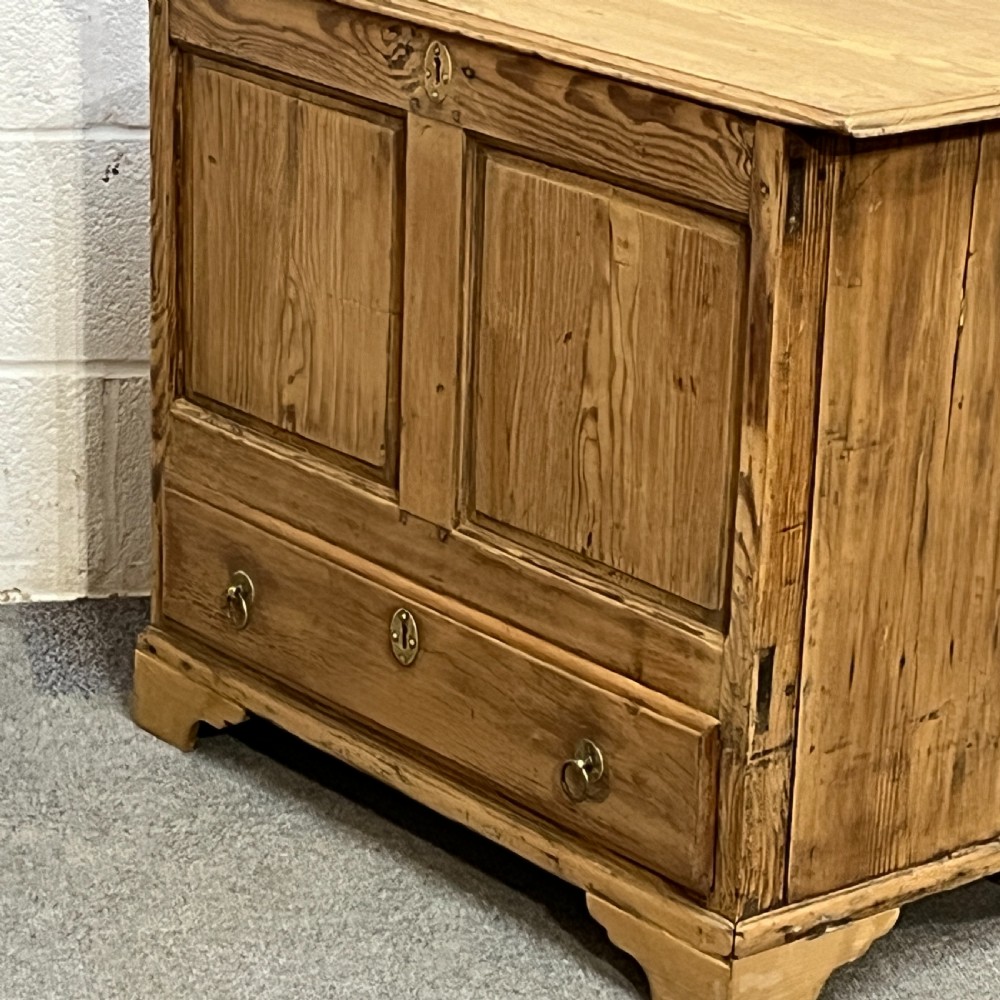 Small Georgian Pine Mule Chest View IX
