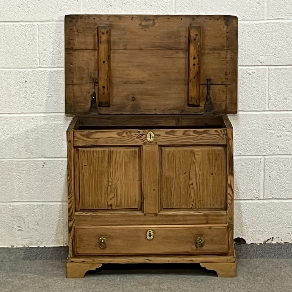 Small Georgian Pine Mule Chest View XI