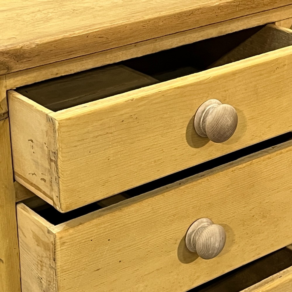 Large Victorian Pine Sideboard With Drawers  View VII