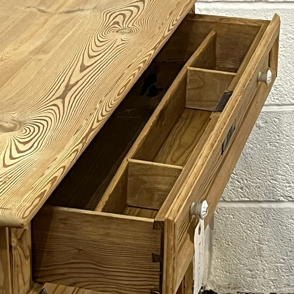 Antique Pine Chest Of 4 Drawers View VI
