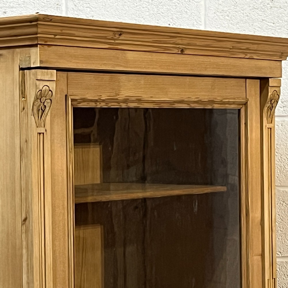 Large Antique Pine Display Cabinet View III