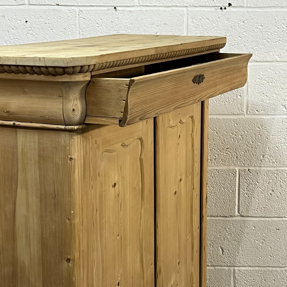 Large Old Pine Vestry Chest Of Drawers View IX
