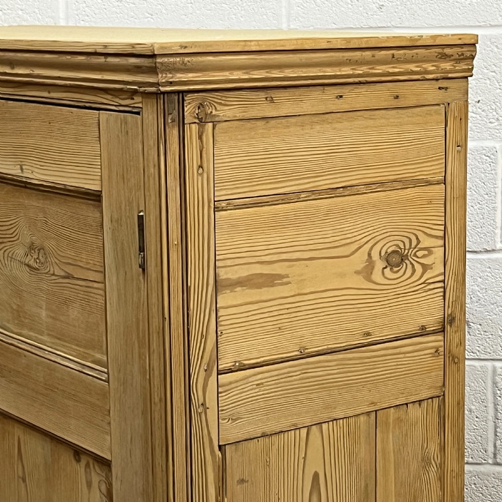 Victorian Pine School Cupboard View VIII