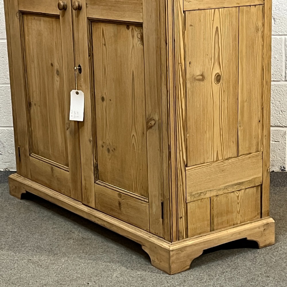 Victorian Pine School Cupboard View IX