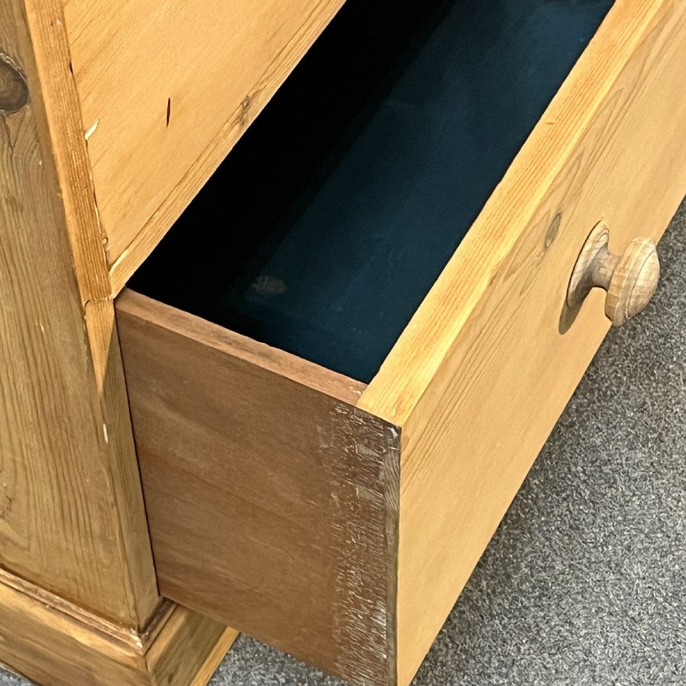 Tall Slim Victorian Chest Of 7 Drawers View VIII