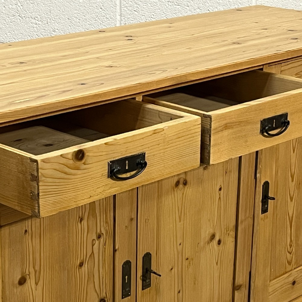 Large 1930’s Pine Sideboard View IX
