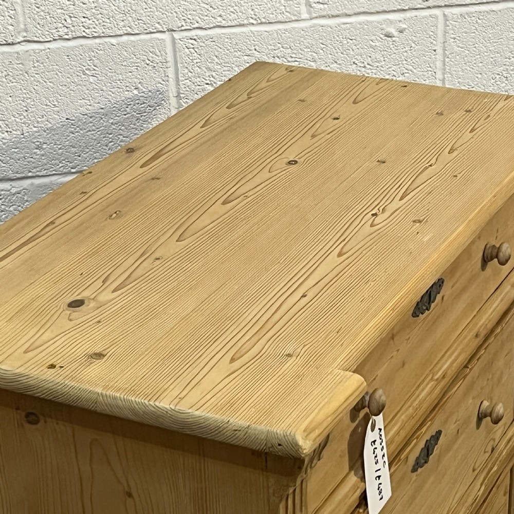 Antique Pine Chest Of 3 Drawers View VIII