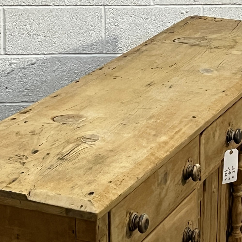Large Victorian Lancashire Pine Sideboard View VIII