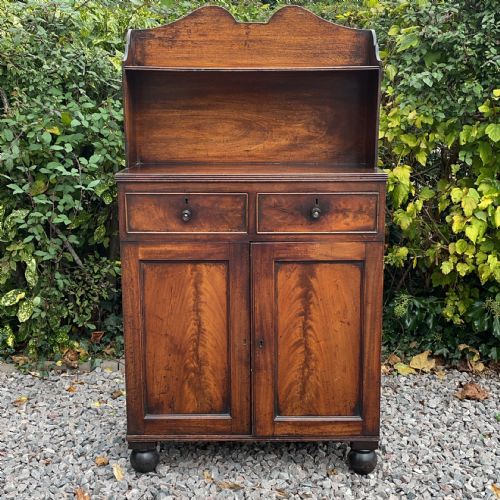 Small Early 19th Century Mahogany Side Cabinet/Bookcase.

