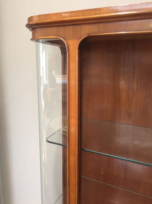 fig 1. A well proportioned Art Deco Glazed Display Cabinet.