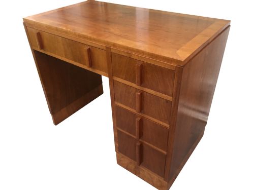 Art Deco Walnut Desk