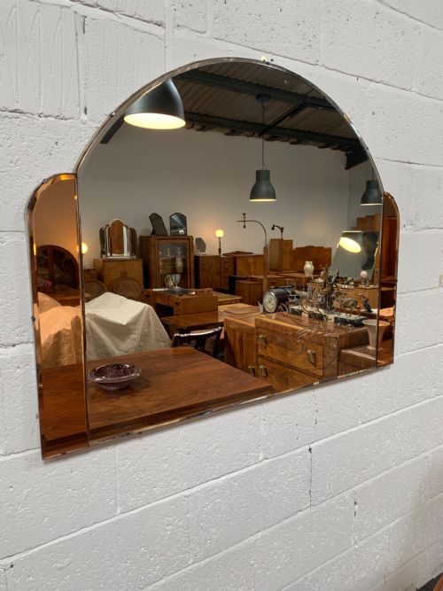 Large Art Deco Mirror.