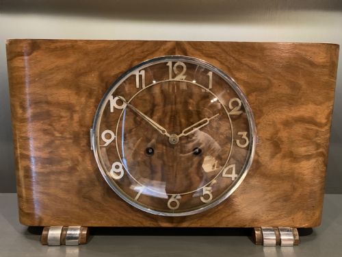 Art Deco  Clock by Kienzle