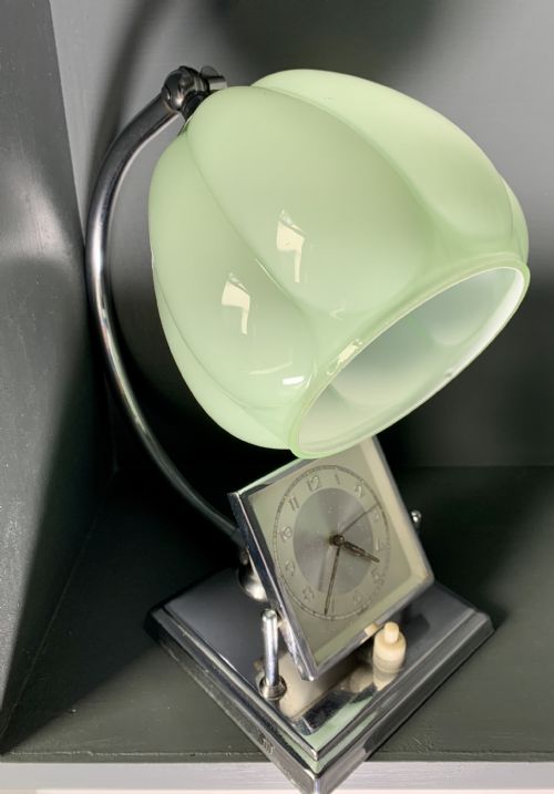 Art Deco Lamp/clock