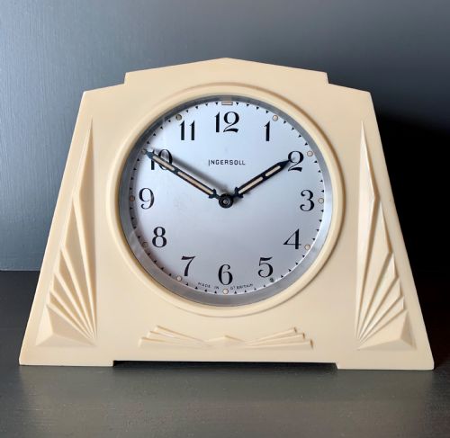 Art Deco Alarm Clock by Ingersoll