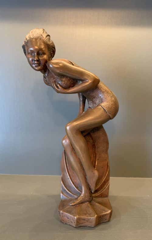 Art Deco G.leonardi Figure