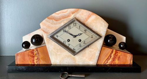 fig 1. Art Deco French Clock