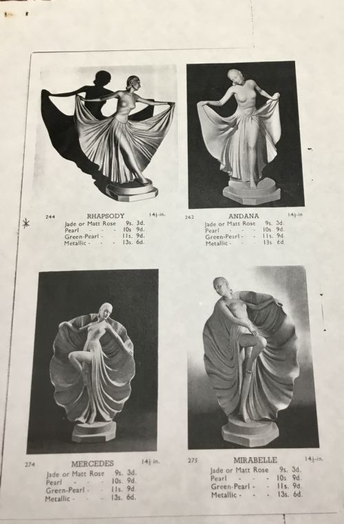 fig 1. Art Deco Figure by G. Leonardi