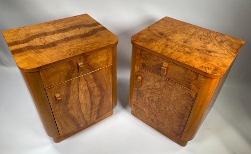 Art Deco Bedside Cabinets