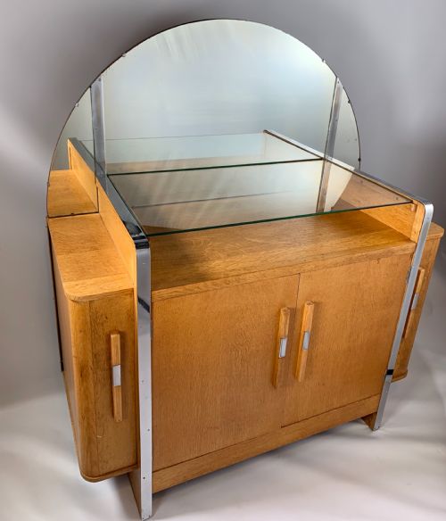 Art Deco Oak Sideboard
